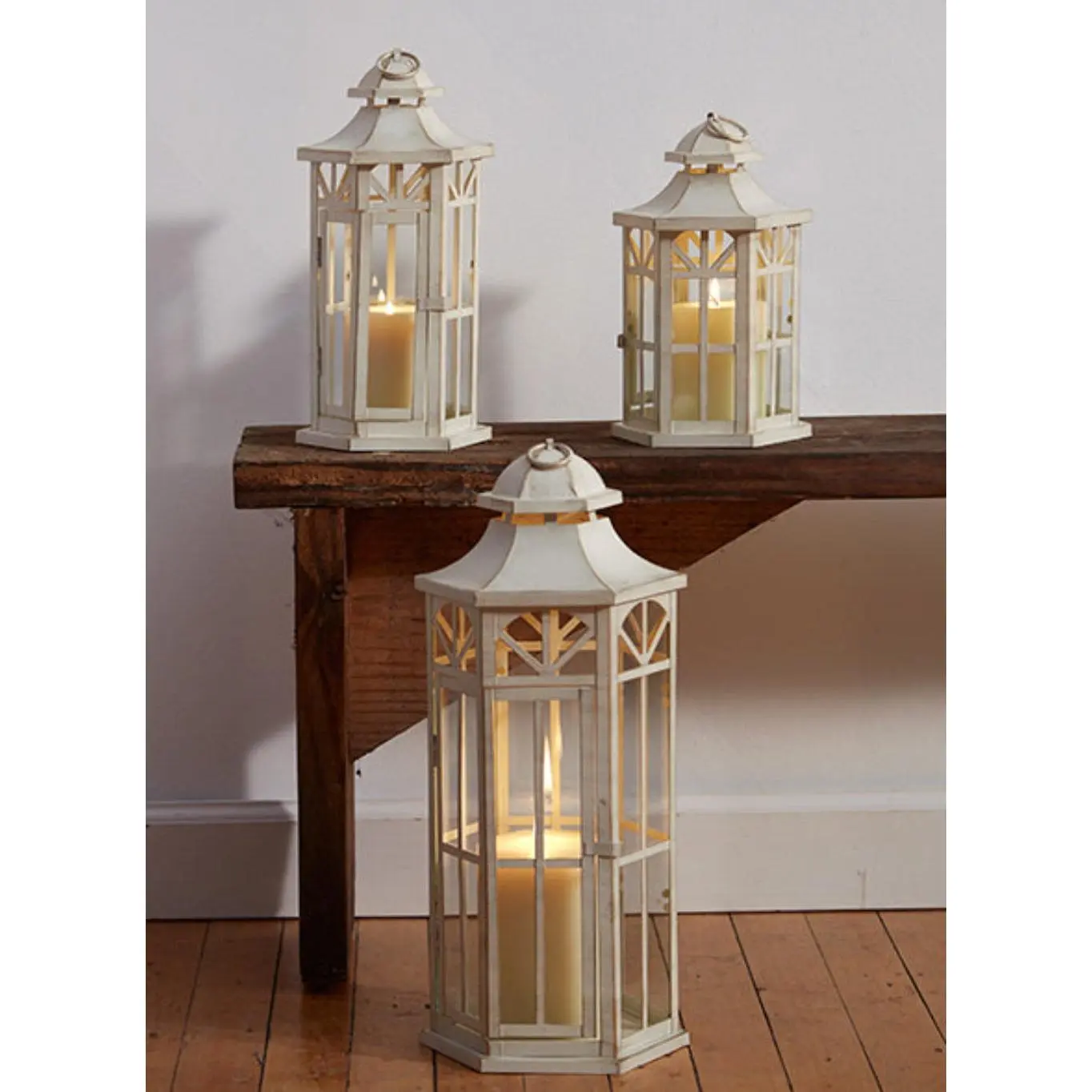 Antique White Lanterns Collection