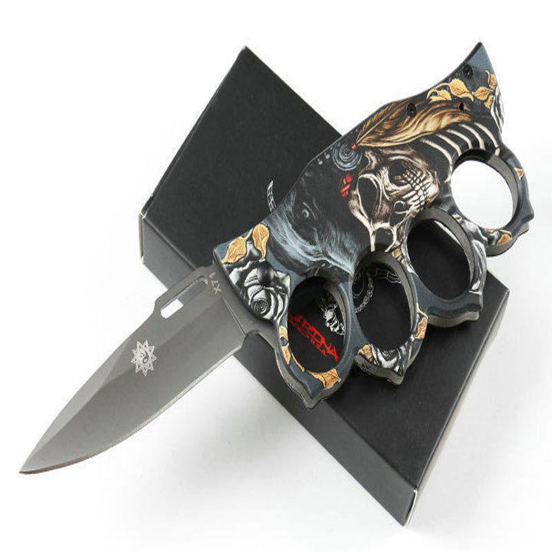 Brass Knuckles,high hardness,multifunctional,folding knife, carry tool knife, sharp  small , household fruit knife, vegetable knife, convenient for daily use, men's gift, birthday gift, suitable for camping, fishing, outdoor activities, and gardening