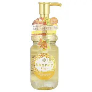 &honey Fleur Moist Hair Oil, Garden Fleur Honey, 3.4 fl oz (100 ml)