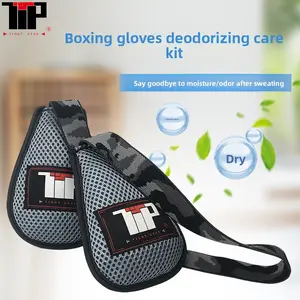 TIP Boxing Gloves Deodorizing Care Kit - Activated Carbon Core Absorbs Moisture & Neutralizes Odors for Gym, Lockers, & Equipment Storage - Hip