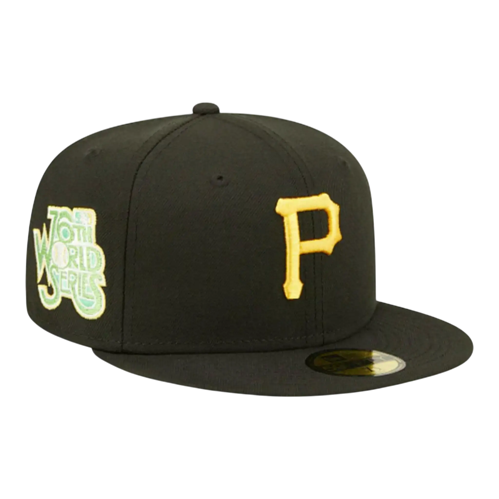 New Era 59FIFTY Pittsburgh Pirates Citrus Pop Fitted in Black/Green | MLB Cap