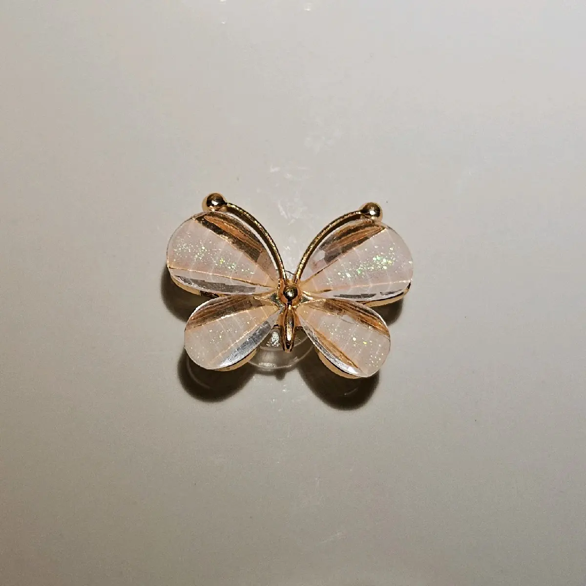 Butterfly Croc Charm