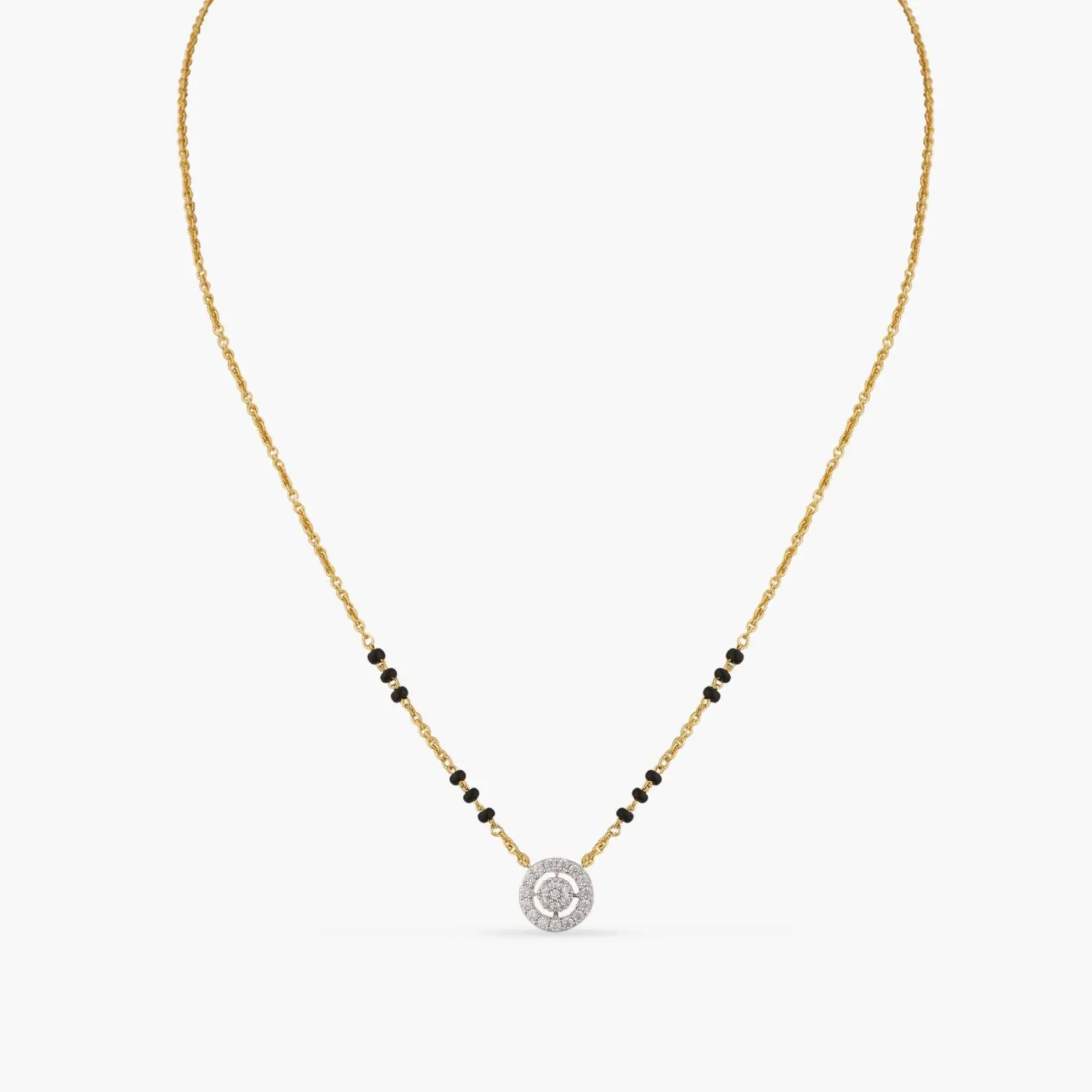 Forever Elegant CZ Silver Mangalsutra Forever Elegant CZ Silver Mangalsutra