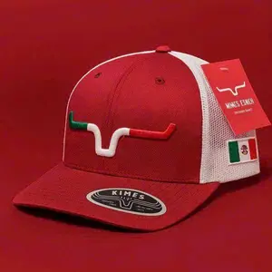 Kimes Ranch Men's Red Semana Trucker Cap, Sports Collectible Headwear
