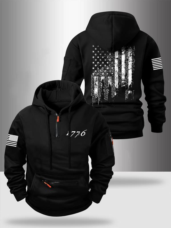 Autumn Winter Thick Zipper Hoodie, Casual Loose-Fit Design, Fashionable Pocket Detail, Comfortable Outdoor Wear for Men & Women