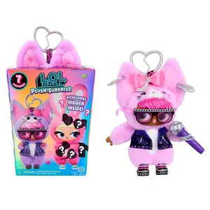 LOL Surprise Plush Surprise E-Meow Rocker – Plush with Hidden Fashions
