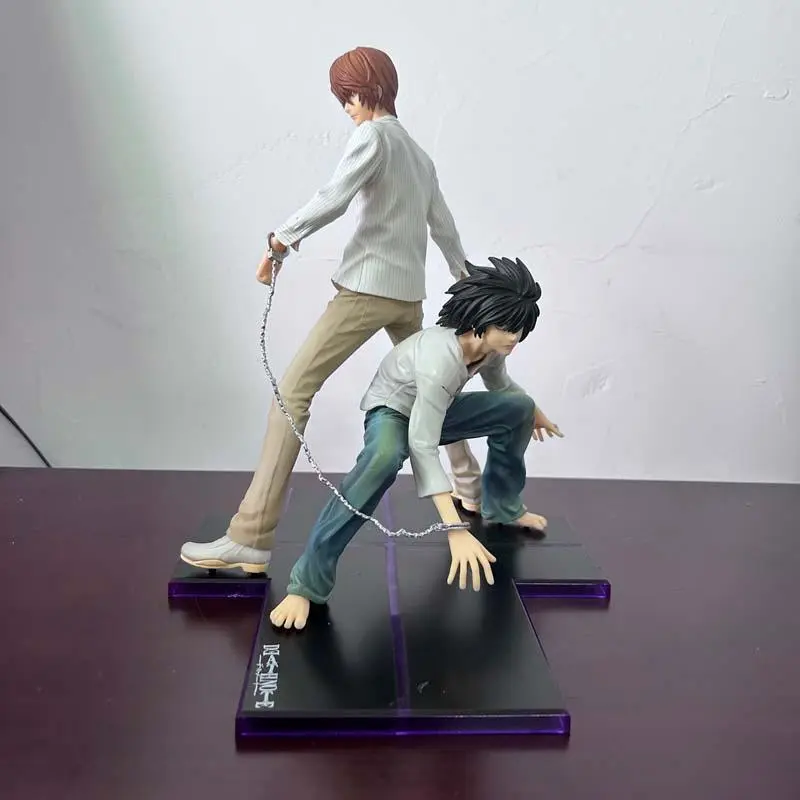 Anime Death Note Figure Light Yagami Light L Lawliet Figurine 1200 1160 Action Figure Model Toys Room Ornament Present For Kids