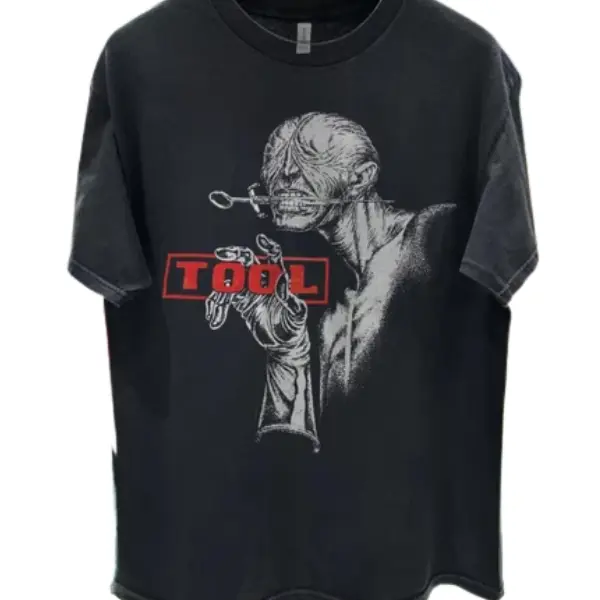 Tool Band Tshirt, Tool Rare Design Short Sleeve Unisex Tshirt, Scary & Funny Limited Edition, Spooky Season Tee