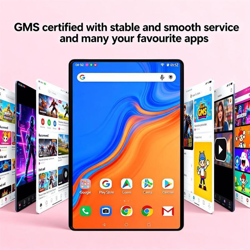 Android 15 Tablet 10.1", Tablet with Keyboard Mouse Stylus & Case, 4GB RAM 64GB ROM, Dual SIM, 1280x800 IPS, 13MP Camera, 5000mAh,for Valentine’s Day Gift