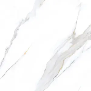 My Luxury Flooring MK GLOSSY Endmatch 36 Porcelain Tiles - 24 x 48 Inch Warm Beige Wood Look Seamless End Match Design - Glossy Finish Wall & Floor Use | 15.5 Sq-ft per box | Pallet of 10 Boxes (155 sq-ft)