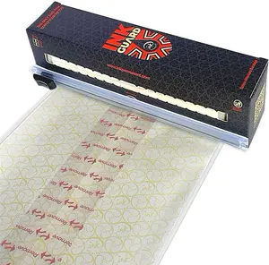 Ink Guard Tattoo Aftercare Bandage [10" x 6 Feet] New Generation Waterproof Second Skin Film with Innovative Easy-Peel PET Backing – Breathable, Transparent Tattoo Wrap for Fast Healing & Protection