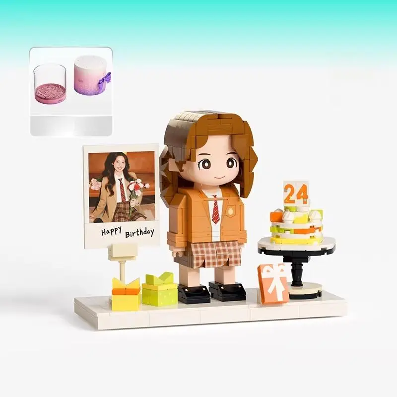 [Cake] Gift box for single person