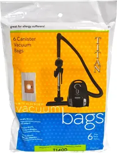 Canister Vacuum Micro Filtration Vacuum Bags Designed To Fit Titan T1400