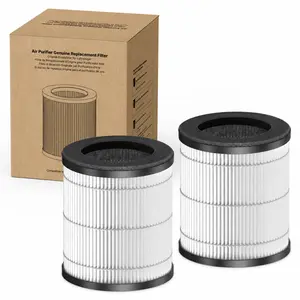 CHIVALZ MR 2588 Air Purifier Replacement Filter, 3-in-1 Filtration, High-Efficiency Activated Carbon, Portable HEPA Filter for Home Use