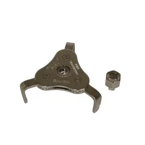 Lisle 63850 58-110 mm 3 Jaw Wrench & Adapter