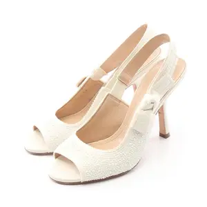 Pre-owned Dior Canvas Small Leather Goods JADIOR Sandals