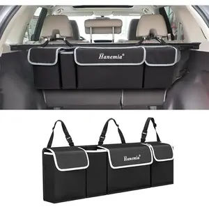 Car Trunk Organizer and Storage, Backseat Hanging Organizer for SUV, Truck