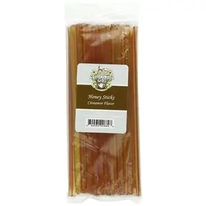 Tea Store Sticks| AllNatural Honeystix With GlutenFree Grade A| Mini Sticks For Tea, Cake Pops Or Snacks| Portable Sweet Treat| Cinnamon Flavored Stick 20 Count