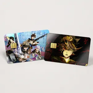 Black Clover Credit Card Skin, Asta Anime Debit Card Sticker, Magic Knight Wallet Gift
