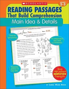 Reading Passages That Build Comprehension: Main Idea and Details Grades 2-3 -- Linda Beech - Paperback