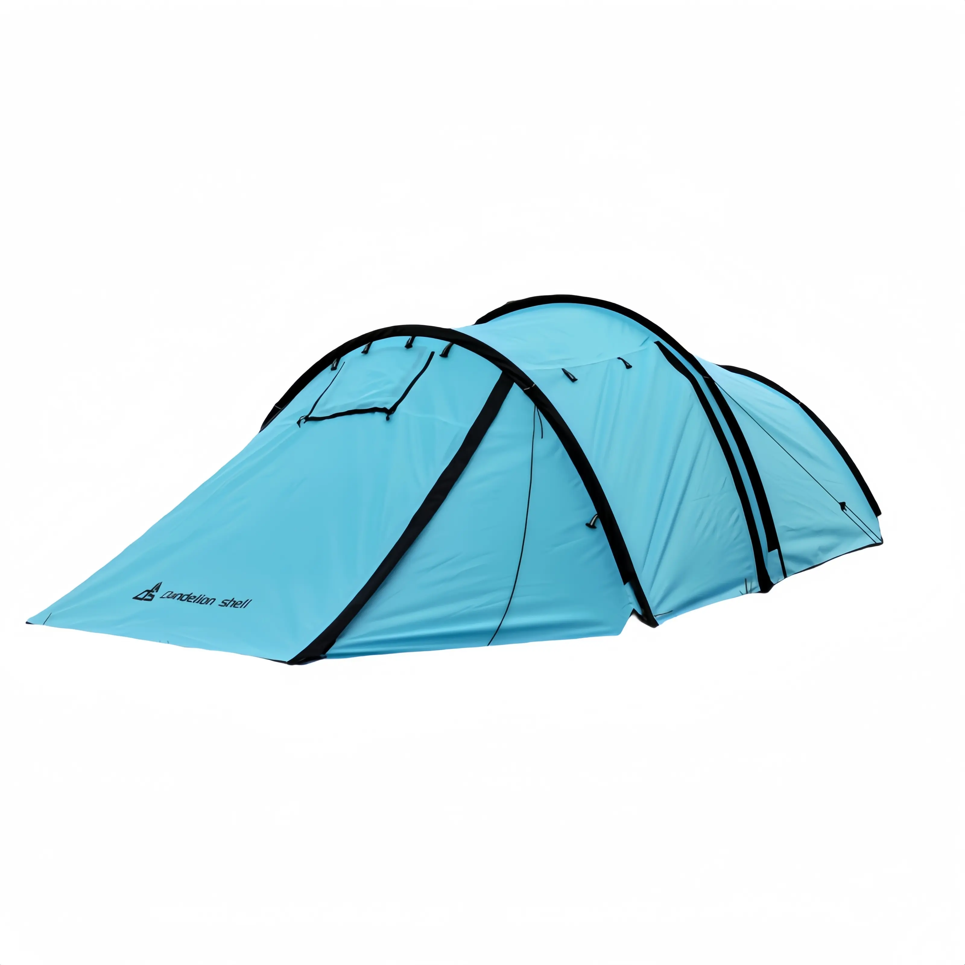 4-Season Hot Tent with Stove Jack, Double Zipper, Warm, Easy Setup, Foldable, Waterproof, Windproof, Lightweight Single/Duo Backpacking Tent for Camping, Hunting (153x67x43in)