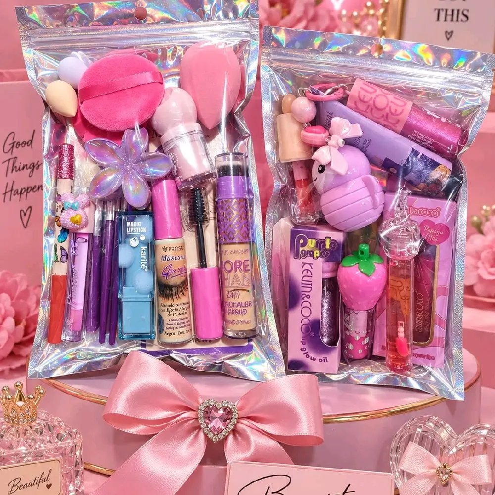 bag of 12 assorted makeup products