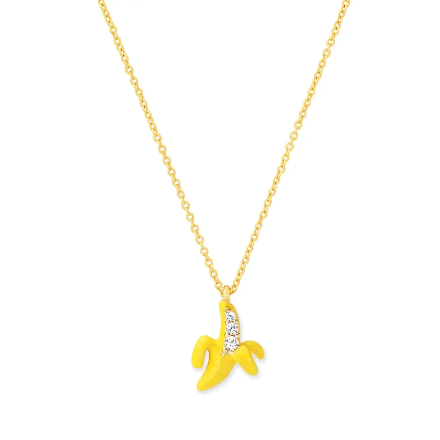 Banana Charm Necklace