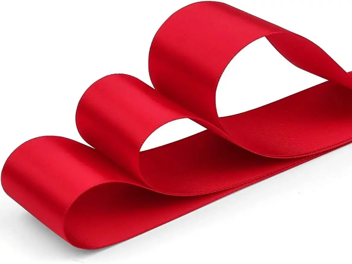 1.5-inch Single Face Satin Ribbon - 50 Yard Roll for Gift Wrapping ,Valentine's Day ,Wedding ,Birthday, Mother’s Day and Floral Craft Flower Wrapping Flower Wrapping