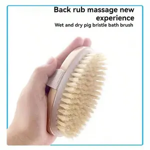 Body Dry Brush, Essential Skin Care Tool, Gentle Exfoliation and Moisturizing, Soft Bristles Design, Ideal for Daily Use