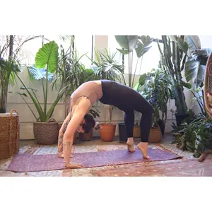 Maji Sports Jute Premium Eco Yoga Mat + Foot Massager  (7.5cm x 17.5cm)