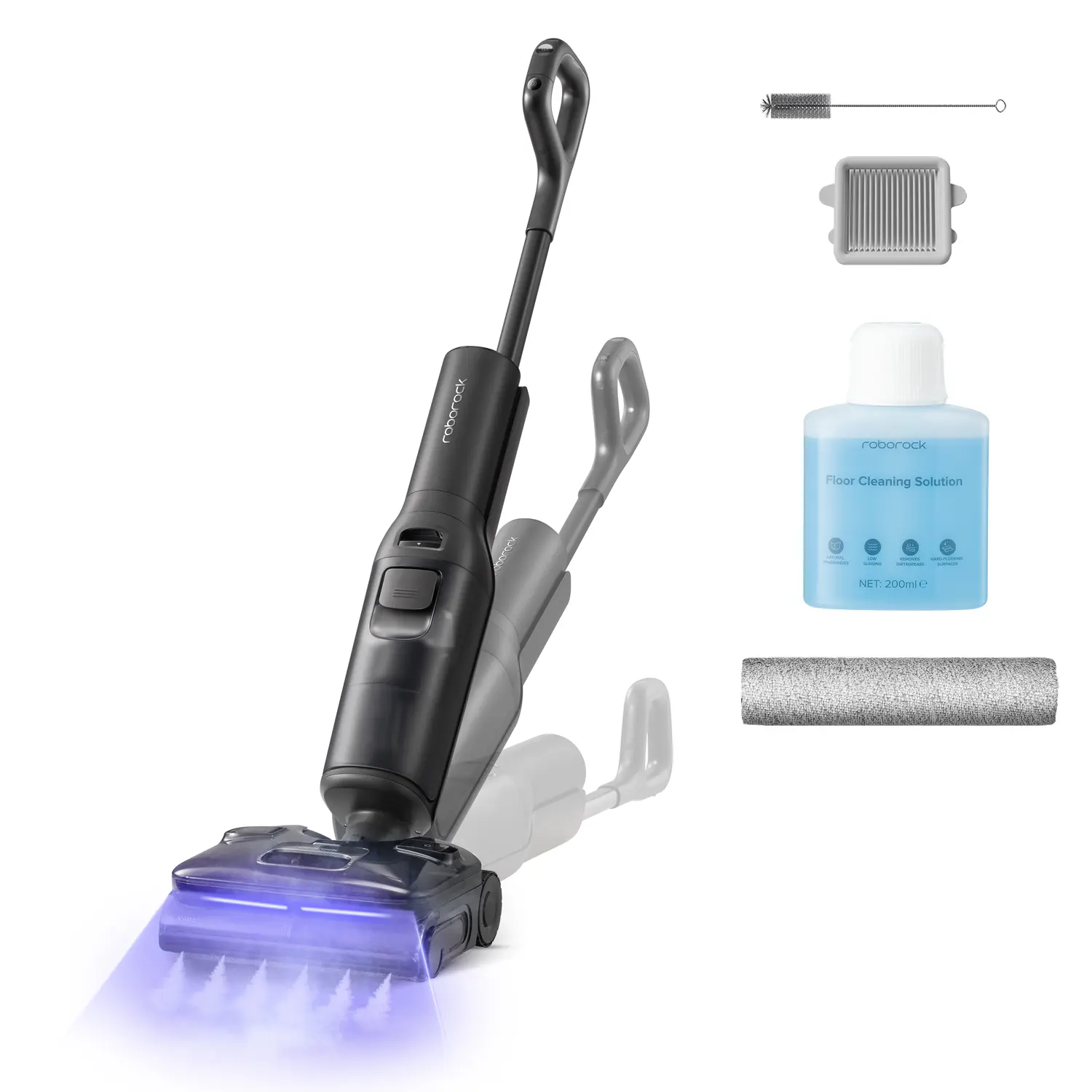 Roborock F25 series Steam Wet Dry Vacuum Mop, 356°F Cordless Steam Cleaner 25000 Pa Suction for Hard Floor, 203°F Self-Cleaning Electric Mop, 80 Min Long Runtime for Whole-House Cleaning, No Tangle #roborocknewarrives #TikTokShopBackToSchool