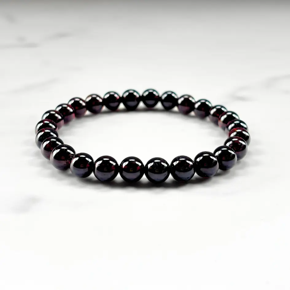 Garnet Bracelet | Transformation + Shadow Work + Passion + Creativity