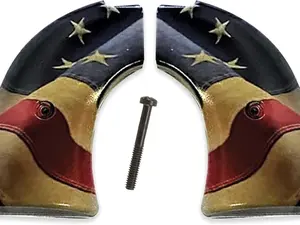 Premium Grips Compatible Replacement Grips fit Heritage Arms Rough Rider Solid ABS HD Image of a Betsy Ross Flag UV Printed Grips