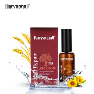 Karvannall Pure Argan Oil Professional Hair Care for Silk-Soft Texture & Radiant Shine - Professional Results for Soft Luminous Nourishing Growth Hair