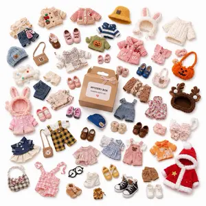 Blind Box Doll Outfits for 6.7” La-bu-bu - Surprise Random Mix & Match