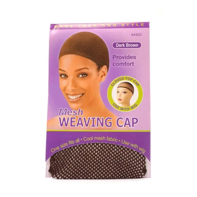 Annie #4455 Synthetic Full Machine Wig - Dark Brown, Ms. Remi Mesh Weaving Hair Extension with Adjustable Wig Cap