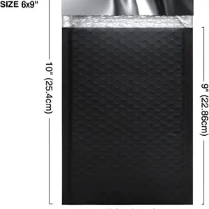6x9 Inch Bubble Mailer, Self-Sealing Padded Envelopes for Small Item Shipping, Lightweight Protective Mailers