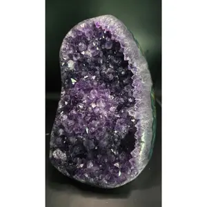 Brazilian AAA Grade Full Polish Table Cut Amethyst – 4.33 lbs