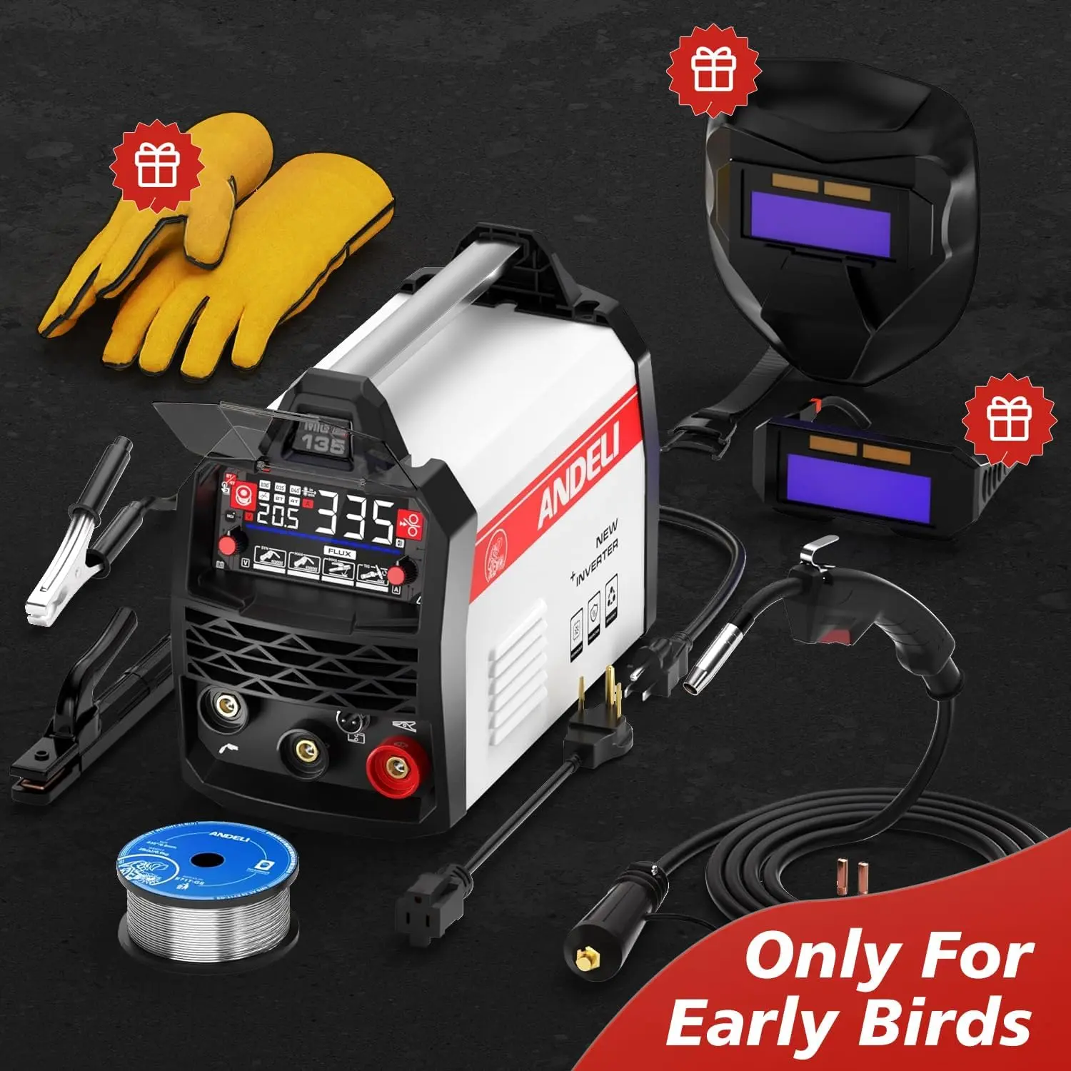 135amp Mig Welder 110v 220v Dual Voltage Portable Flux Core | South Africa 135amp Mig Welder 110v 220v Dual Voltage Portable Flux Core | South Africa