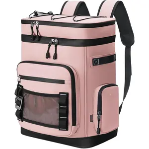 Large  Insulated Cooler Backpack for Men & Women, Leak Proof Cooler Backpack for Camping, Beach, Fishing, Picnic, Travel, Outdoor, 30L, 48Cans