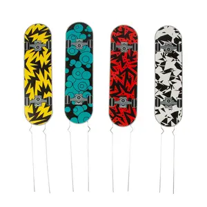 6" x 22" Skateboard Yard Stakes - 4 Pc.