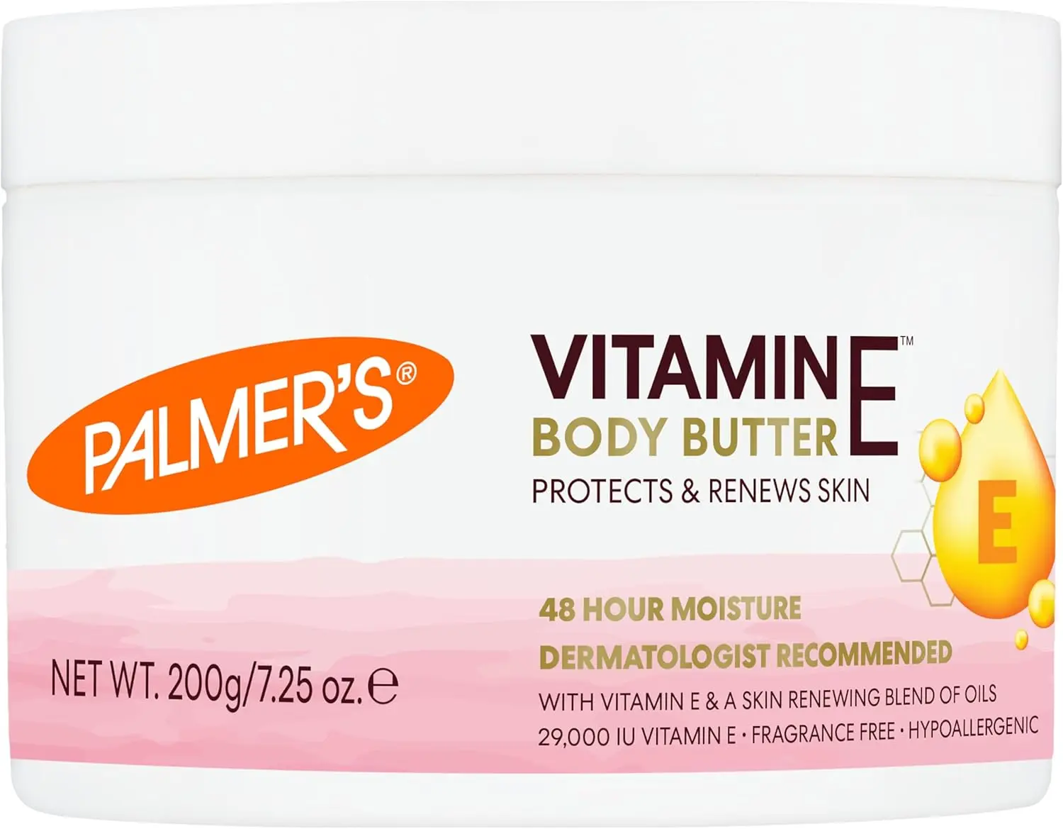 Palmer's Natural Vitamin E Body Butter, 7.25 Ounce
