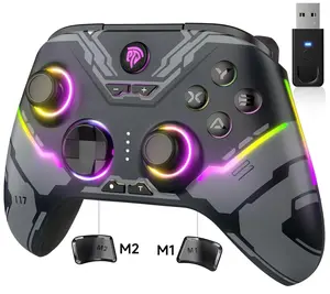 X15 PC Controller - Enhanced   Controller with Hall Joysticks/Hall Triggers/RGB Lighting - No Stick Drift, No  Zone - Work for Windows PC, Android, Steam and