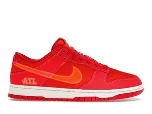 Nike Dunk Low ATL Red & Orange Low-Top Sneakers FD0724-657 Release Date April 05 2023