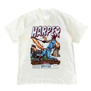 Limited Edition Bryce Harper T-Shirt, Planet Euphoria Baseball Graphic Tee, Vintage 90s Flaming Bat Shirt, Baseball Fans Gift, Sport Graphic Tee