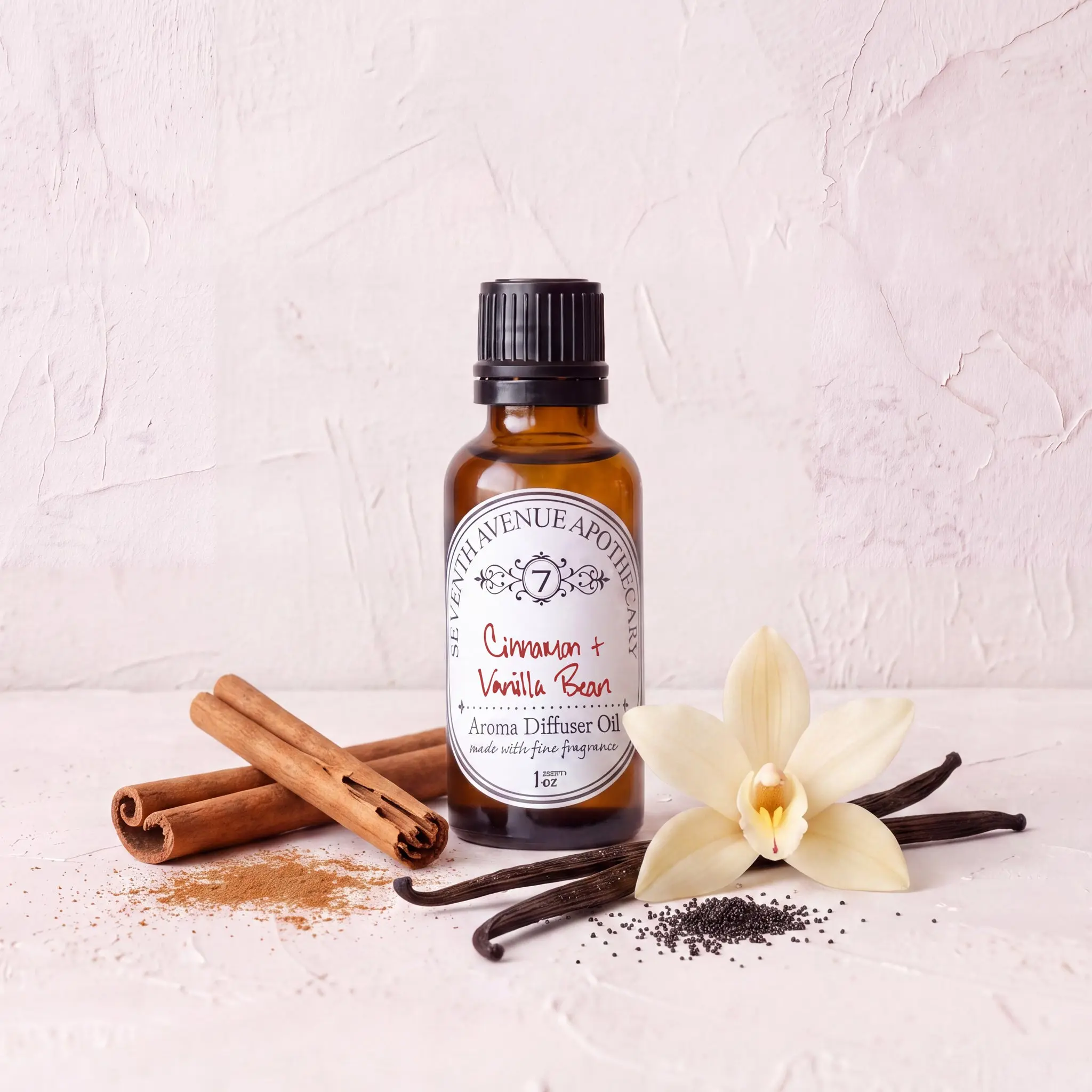 Cinnamon + Vanilla Bean - Aroma Diffuser Oil