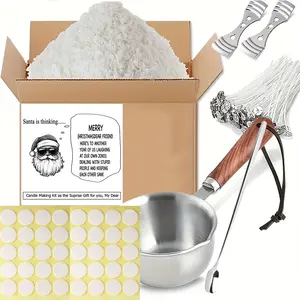 🕯️Premium Soy Wax Candle Making Kit with Melting Pot for Aesthetic Luxury Home Decor ✨ Ultimate DIY Craft Starter Set with Natural Soy Flakes, 25 Wicks & Tools 🛠️ Perfect Relaxing Hobby & Gorgeous Surprise Gift to Elevate Status