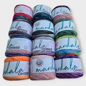 Mandala OMBRE Yarn, Wosted Weight Yarn, CHOOSE Color