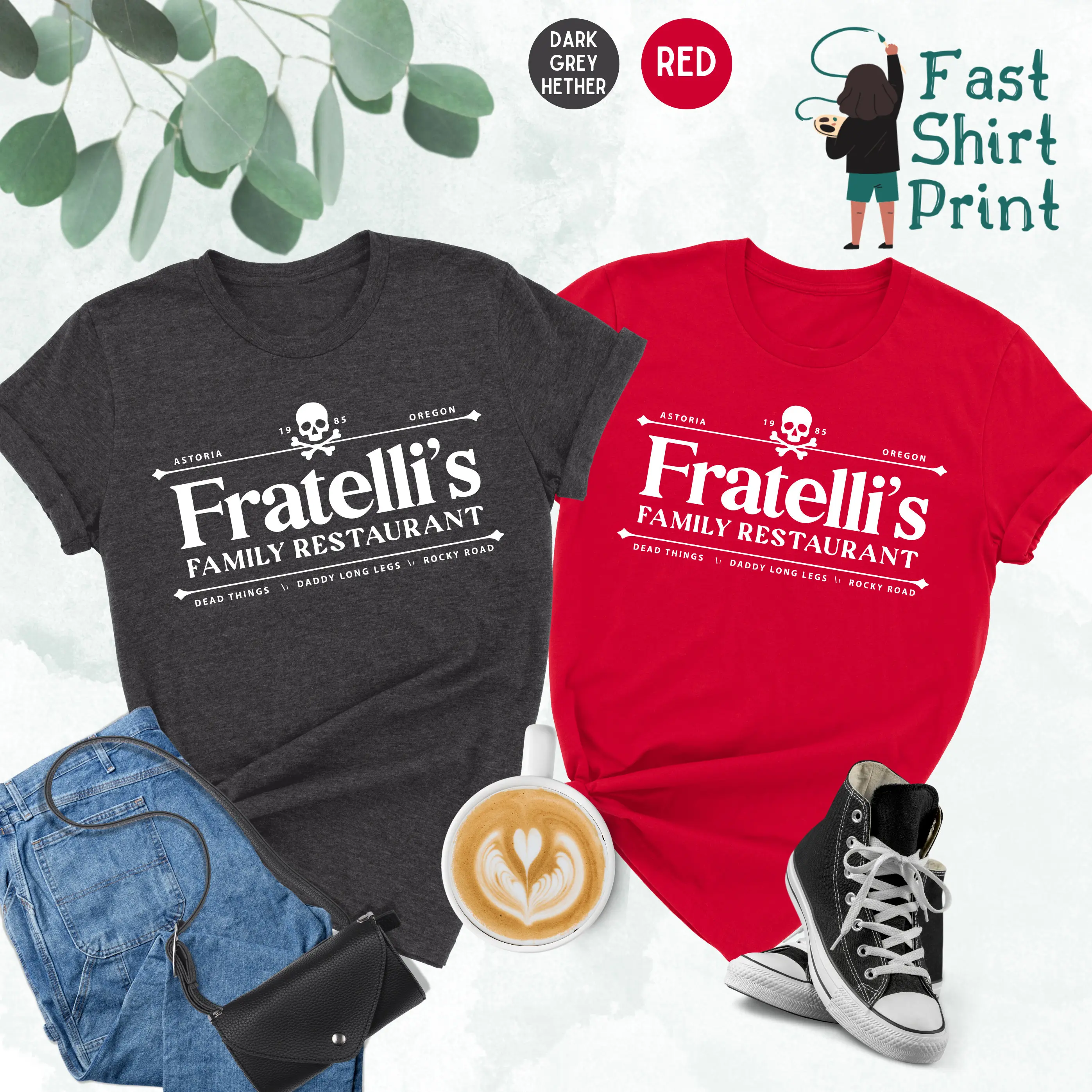 Fratelli's Family Restaurant Shirt, Astoria Oregon Essential T-Shirt,Funny Shirt, Movie Shirt,Pop Culture Shirt,Fratelli's Family