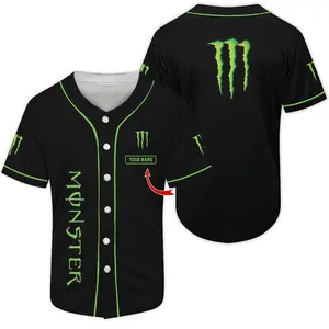 Personalized Monster Baseball Jersey